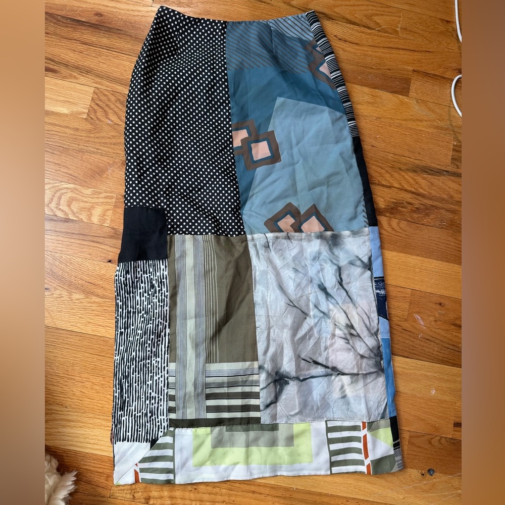 Conner Ives patchwork skirt ONE OF A KIND!!